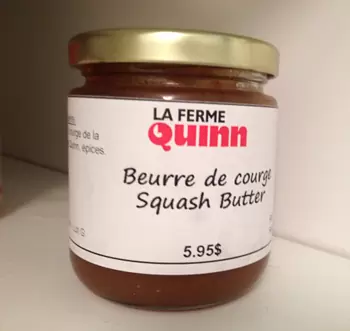 Du beurre de courge!