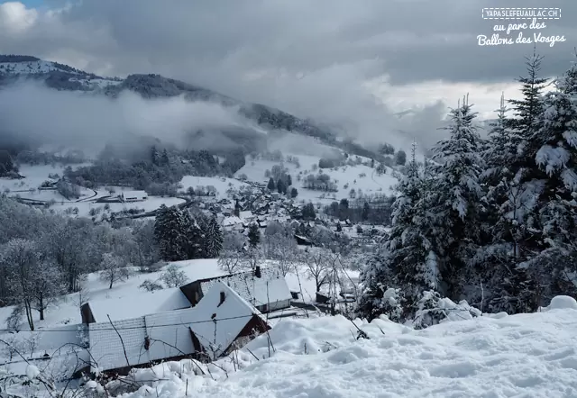 Hiver: escapade dans les Vosges