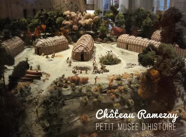 Musée sur l'histore du Québec à Montréal, le château ramezay