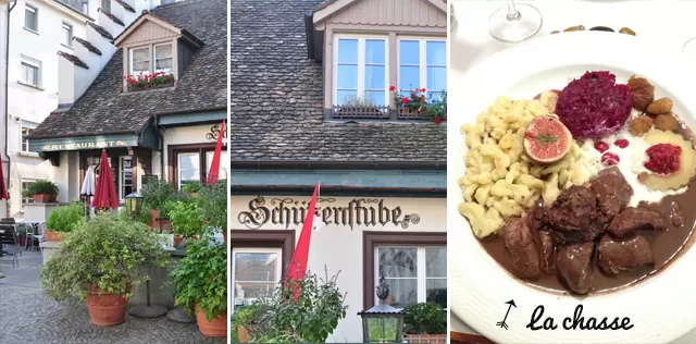 Bonne adresse de restaurant de spécialités suisses à Schaffhouse