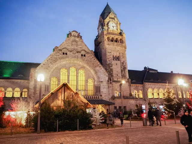 La magnifique gare de Metz 