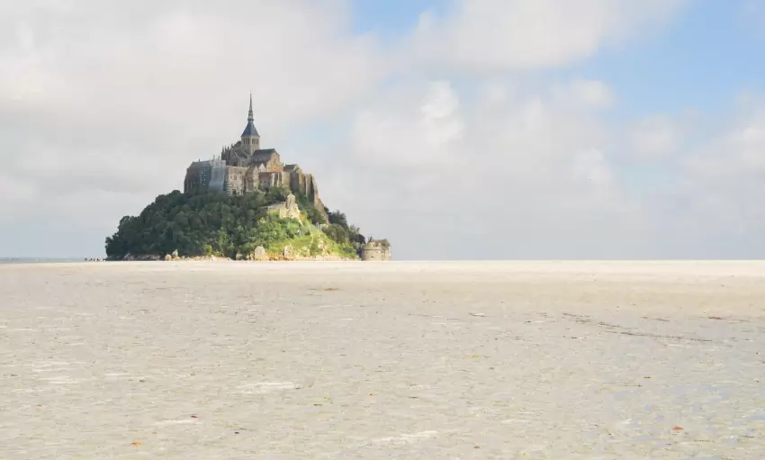 Sur le fabuleux Mont Saint-Michel