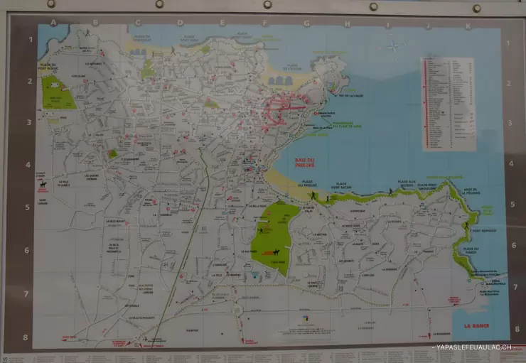 Carte de Dinard